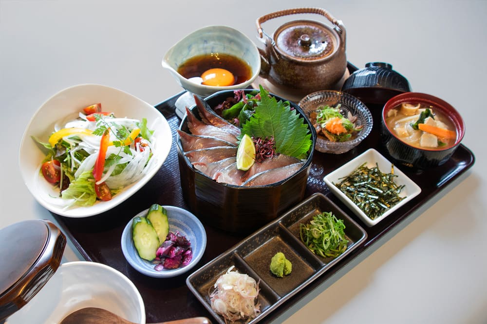 ぼうぜ鯖のひつまぶし御膳